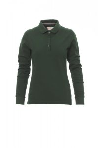 Ciemnozielone Polo Payper Florence Lady 000931  - Z Nadrukiem