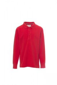 Czerwone Polo Payper Florence Kids 001322   - Nadruk