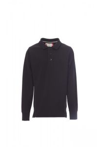 Czarne Dziecięce Polo Payper Florence Kids 001322   - Nadruk Własny