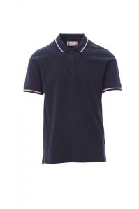 Granatowe Polo Payper France 001447 - Odzież Reklamowa