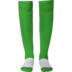 Zielone sportowe skarpetki SOCCER 0491 - z logo firmy