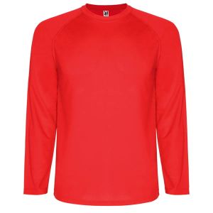 Czerwony dziecięcy longsleeve ROLY MONTECARLO L/S - sportowa
