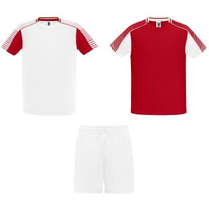 Czerwony dziecięcy komplet sportowy ROLY JUVE - z nadrukiem