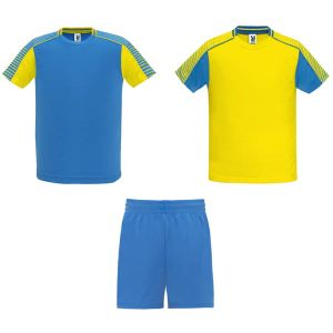 Żółty dziecięcy komplet sportowy ROLY JUVE - personalizowany