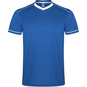 Niebieski dziecięcy zestaw sportowy ROLY UNITED - sitodruk
