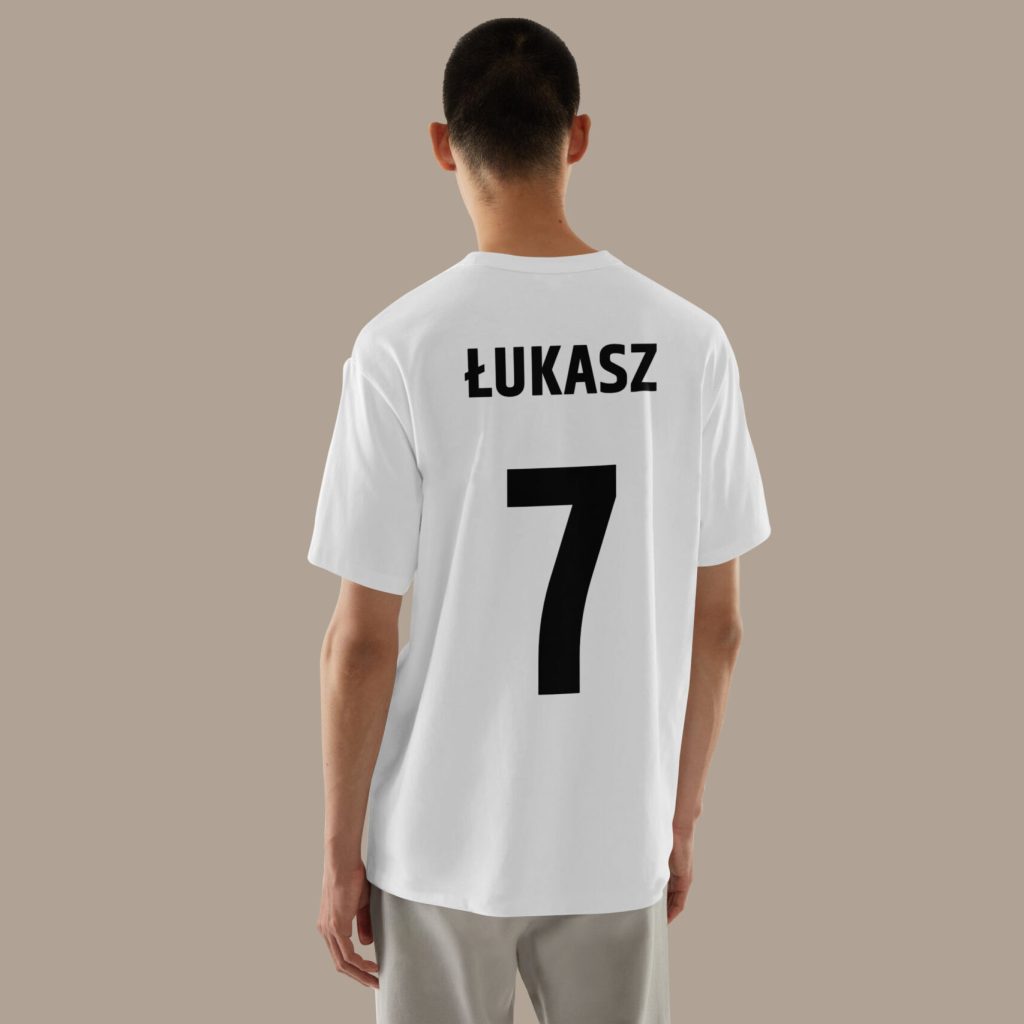 Koszulka z napisem